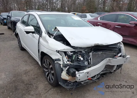 2015 Honda Civic Ex-L from USA, damaged, VIN 19XFB2F96FE248534